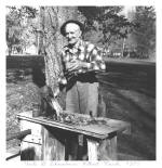 Al Schoenborn at Wilhoit Mineral Springs - March 1960